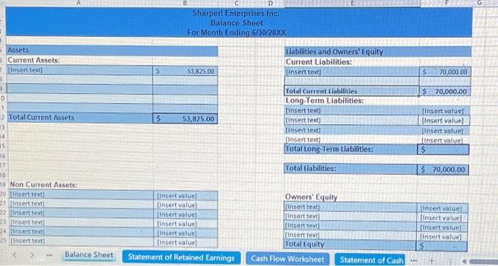 Long-Term Liabilities: [Insert text] [Insert text] [Insert text] [Insert text] Total Long-Term