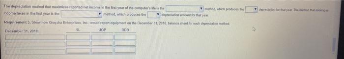 Deprecation tool any 2 2010 rehand then cho Complete the Straight-Line Depreciation