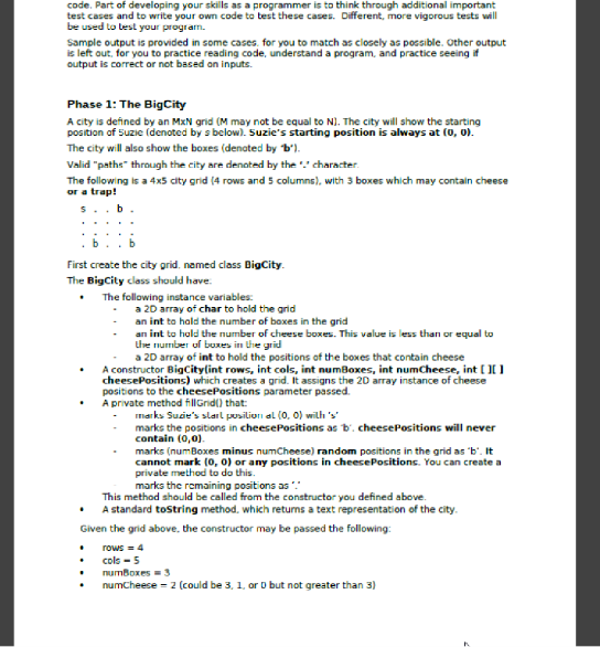 the big city. She needs to collect a lot of cheese that