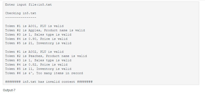 or units). Below is an example of file content. In this example,