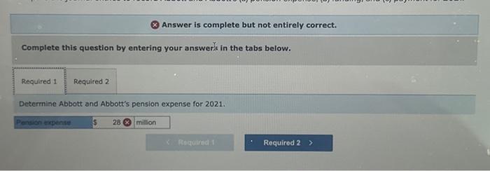 are wrong. Thank you! Abbott and Abbott has a noncontributory, defined benefit