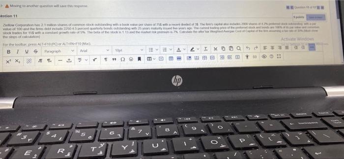 tlow Corporation has 2.1 million shares of common stock outstanding with a