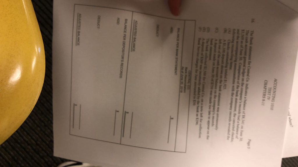 of $8,141 on June 30 The cash account general ledger on the