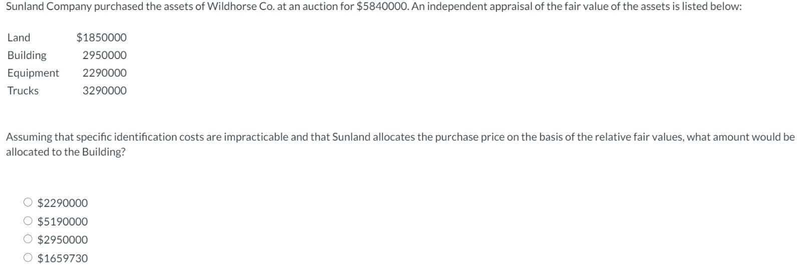 to land value after the mineral has been removed. Geological surveys have