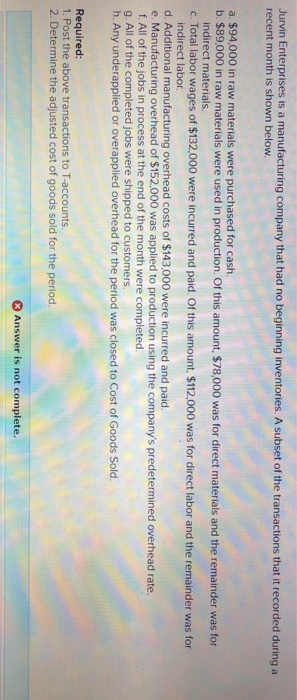 taken from the accounting records of Mason Company: Sales Direct labor cost