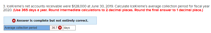 cream parlours. The following events occurred between April 1 and June 30