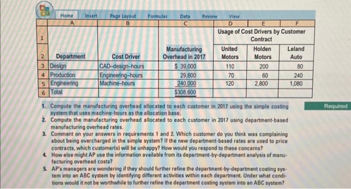  T Home A Insert Page Layout B 2 3 Design 4