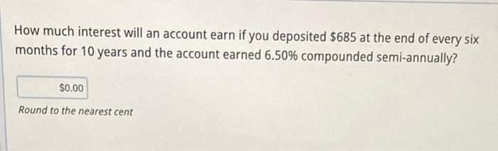  please answer really fast to get like . How much interest
