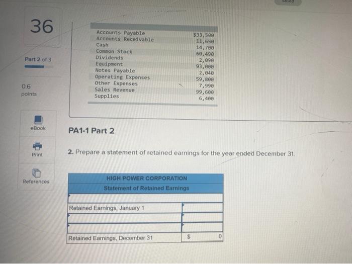 Retained Earnings, and Balance Sheet and Interpreting the Financial Statements [LO 1-2,