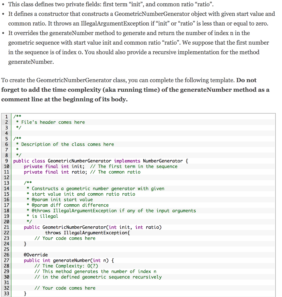 a sequence of numbers, where each number depends on one or more