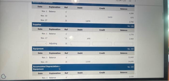 due employees of which $674 is tor October saliries 10 Feceived $3,410