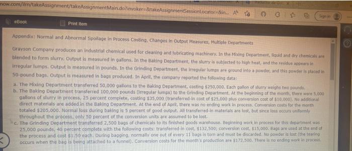  Appendox: Notmal and abnormal Spoilage in Process Costing, Changes in Output