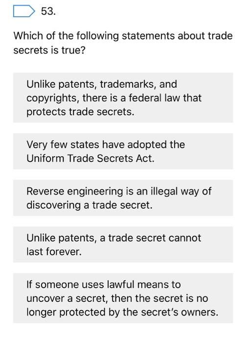 D48. Any intellectual property not protected by law and freely available for