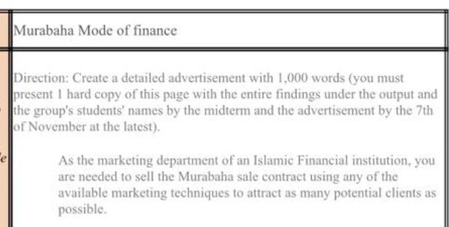  Plz write in detail.... Direction: Create a detailed advertisement with 1,000