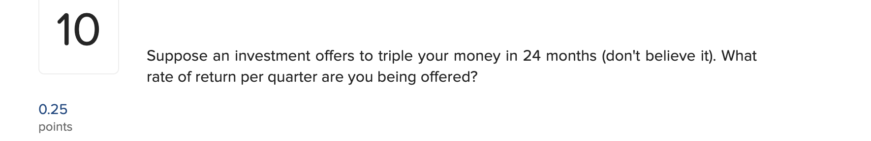 one month from now, how large will your retirement account be in