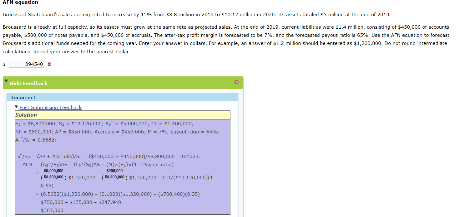 the highlighted problem. I posted the hw feedback (2nd image, at the