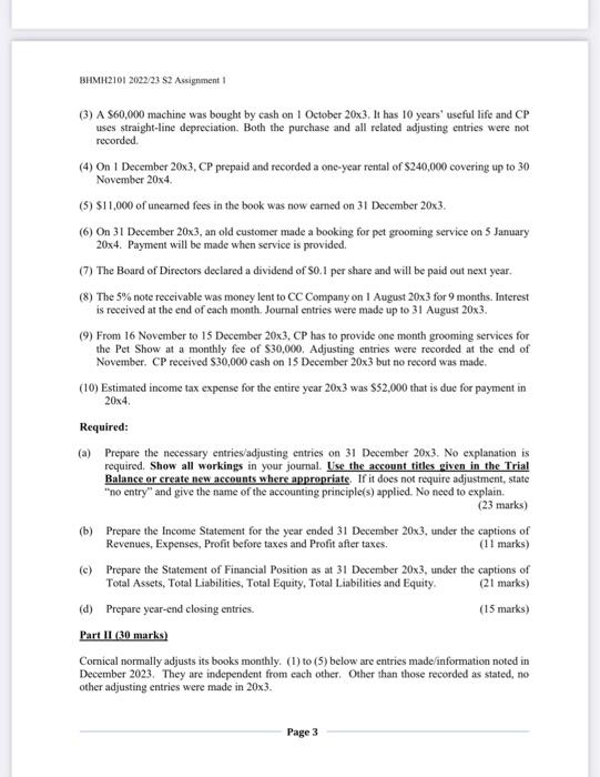 and explain it. just want to answer question 1 what information are