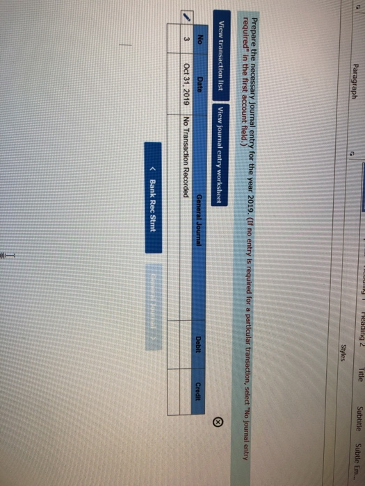  Heading 2 Title Subtitle Paragraph Subtle Em... Styles Prepare the necessary