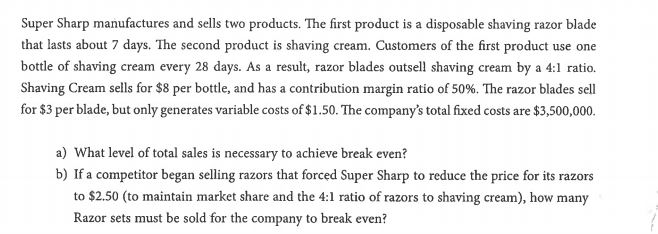  Shapenode t i that lasts about 7 days. The second product