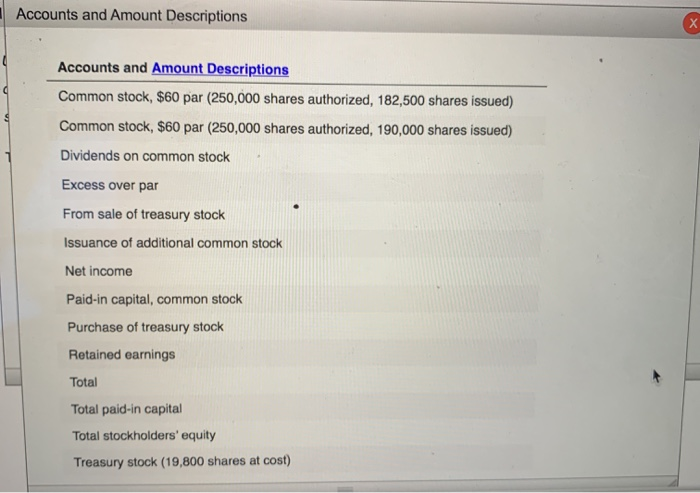 section of the balance sheet using Method 1 of Exhibit 8. Refer