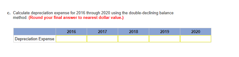 in advance. Sketches Inc. purchased a machine on January 1, 2016. The