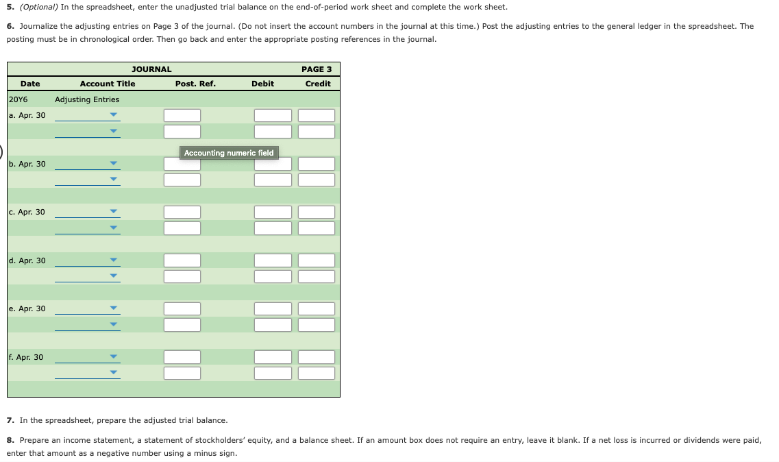 basis. Rosebud entered into the following transactions during April: Apr. 1. The