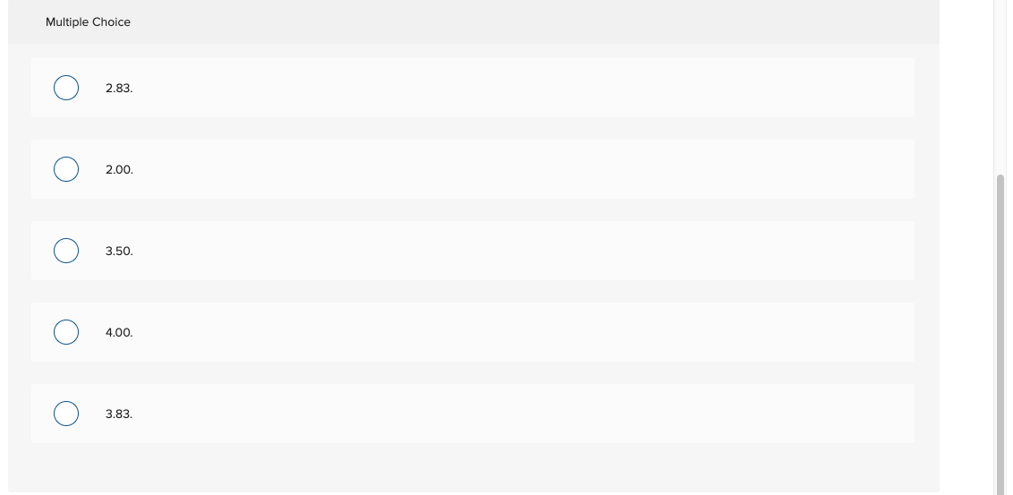only one project can be selected. Project X Project Y $68,000 $60,000