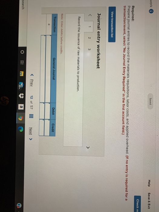 Creek Furniture Factory (OCFF), a custom furniture manufacturer, uses job order costing