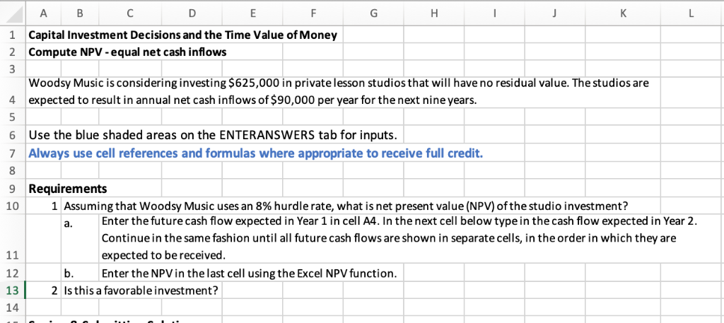 Please show the Excel cell reference. Thank you in advance :) ill
