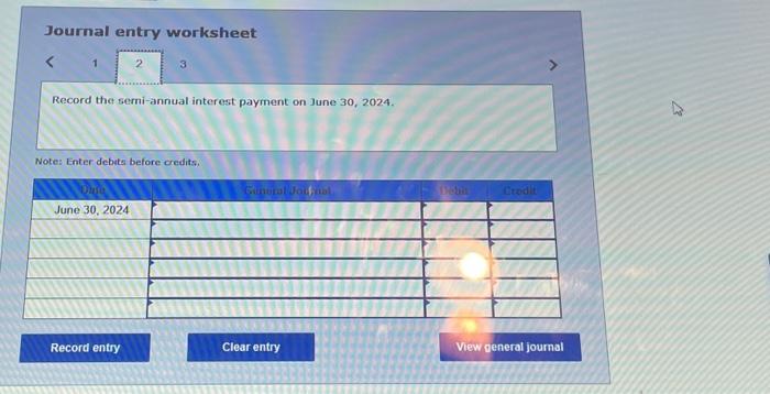 by entering your answers in t : a tabs below. Fill in