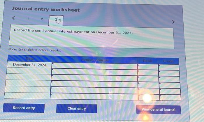 the blanks in the amortization schedule below: (Round your answers to the