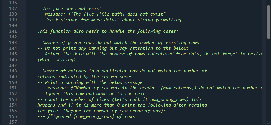 do not need to modify or even use this function. It is