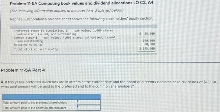 1 1. What are the par values of the corporation's preferred stock