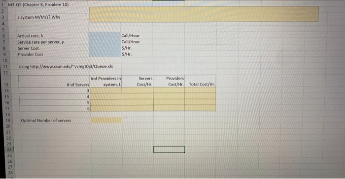 requiring information technology (IT) support arrive at the help desk every 3