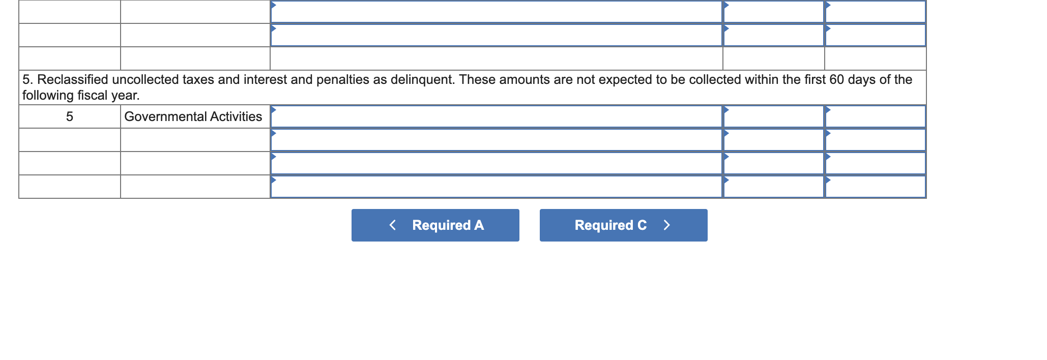delinquent taxes and $4,800 in interest and penalties on the delinquent taxes.