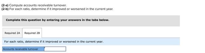 sheets follow. At December 31 Current yr 1 Yr Ago 2 Yrs