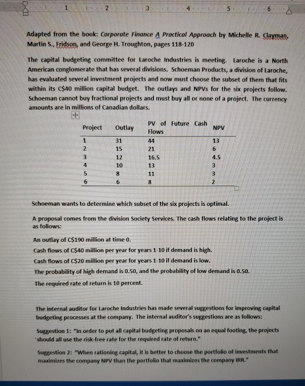 DX 1 2 3 5 6 Adapted from the book: Corporate