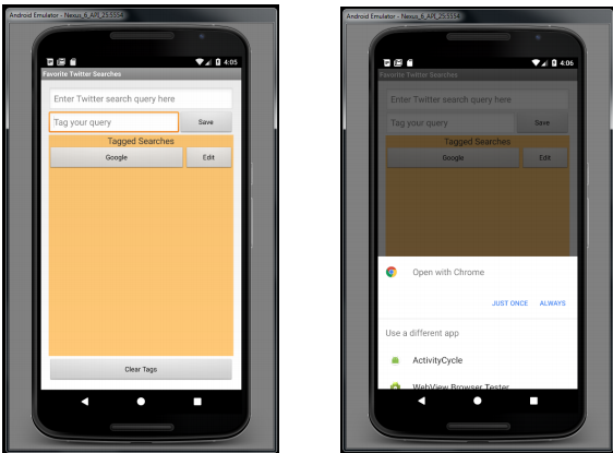 their favorite (possibly lengthy) Twitter search strings with easy-to-remember, user-chosen, short tag