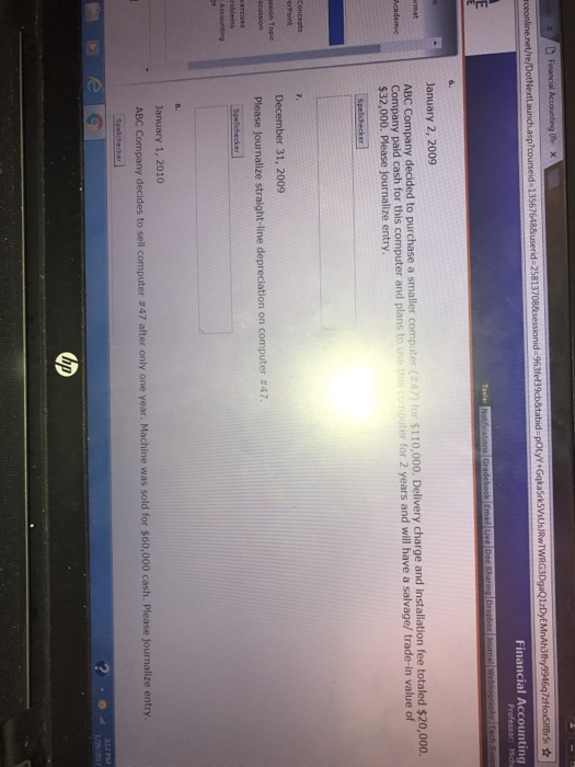 Please help with all 3. Having trouble. ABC Company decided to purchase