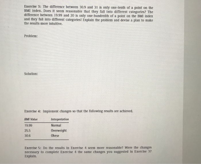 in inches and prints a health message // based on the BMI.