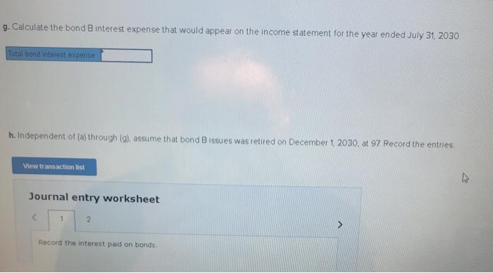 Record the sale of bonds at a premium on the original issue