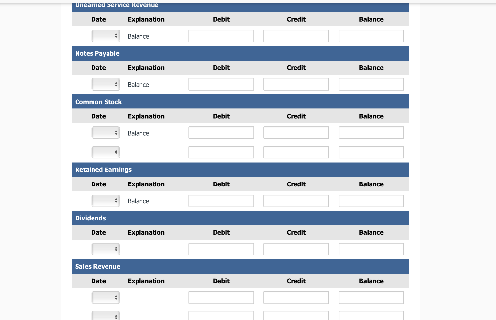 how to account for these mixers. Each appliance has a serial number