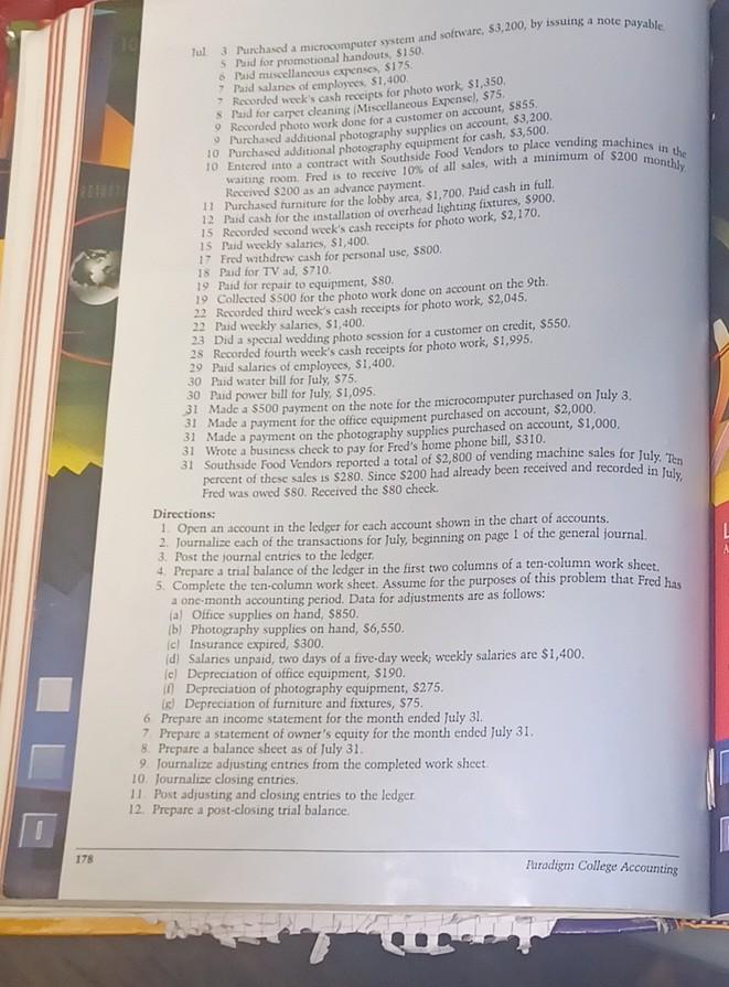 reached the end of the first section of this book. ife following