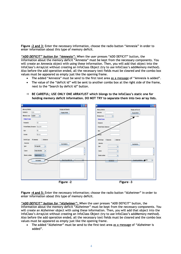 is to implement a program to understand the memory deficits of the