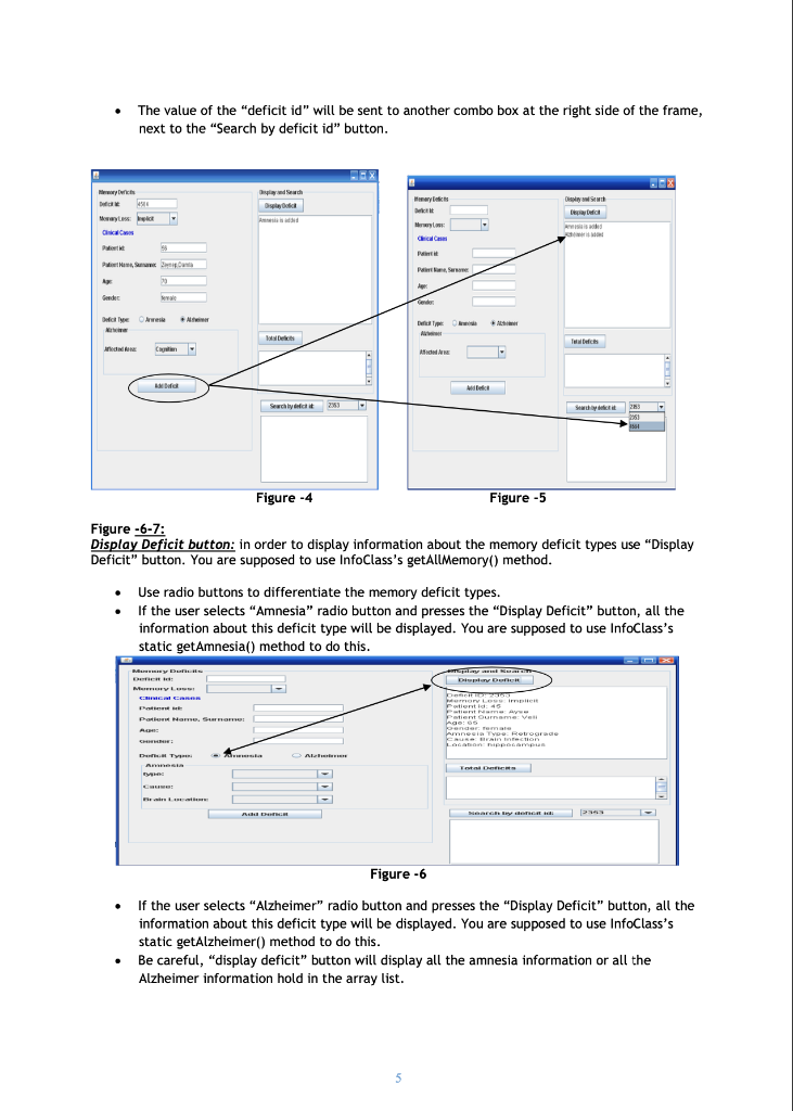 clinical cases. Memory Deficit is divided into two parts as Alzheimer and