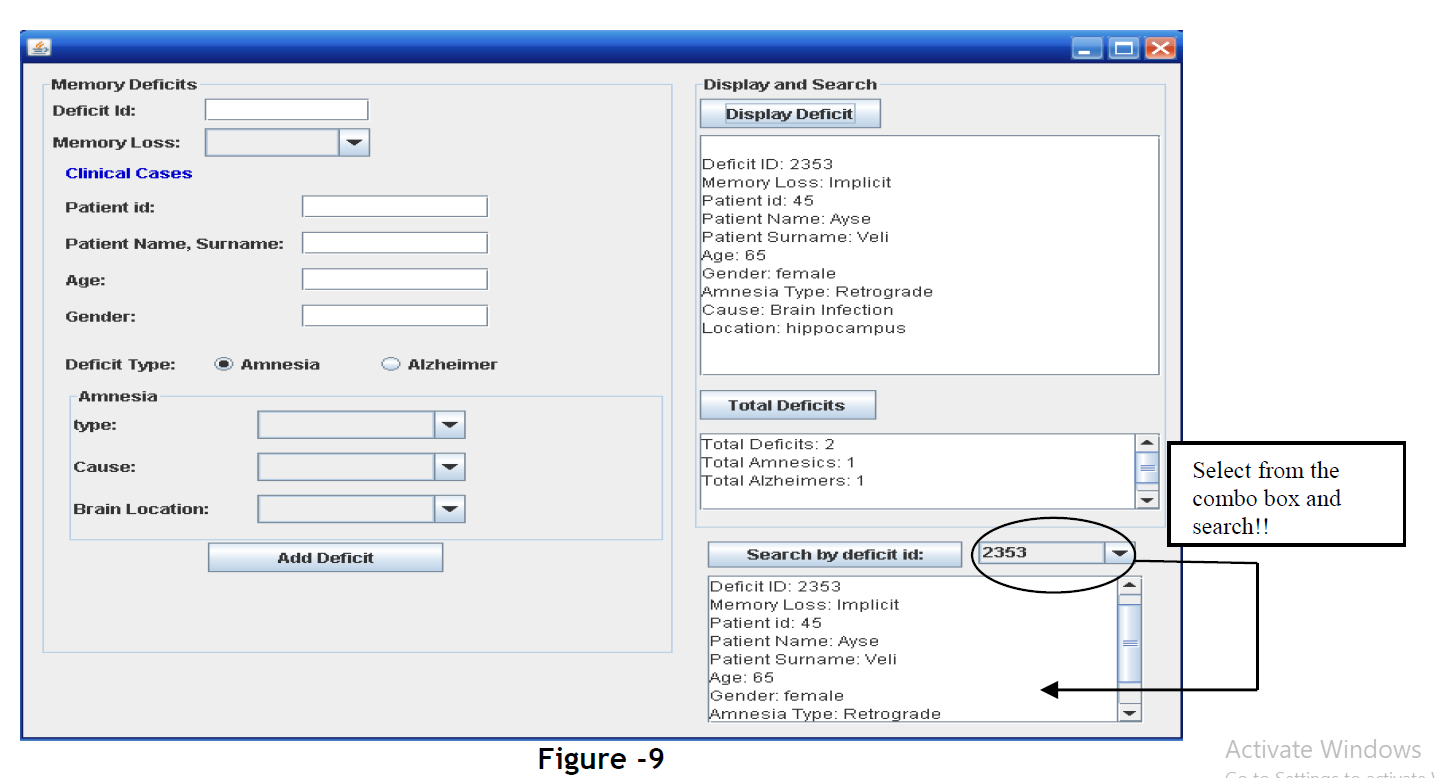 toString() method for all the classes: will return the necessary data field