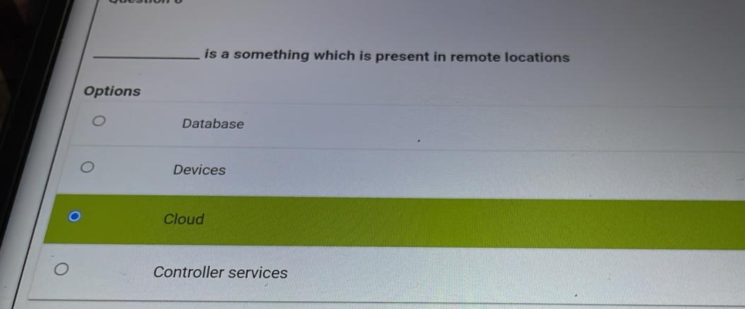  is a something which is present in remote locations Options Database