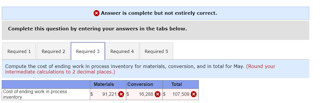 manufactures a caulking compound that goes through three processing stages prior to
