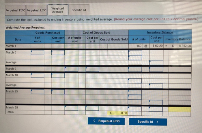 applies to the questions displayed below Warnerwoods Company uses a perpetual inventory