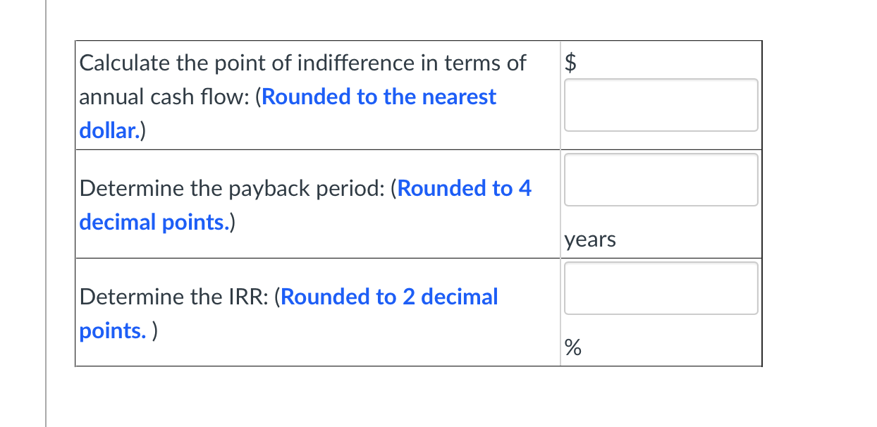 good condition, management is considering replacing the existing assembly machine with an